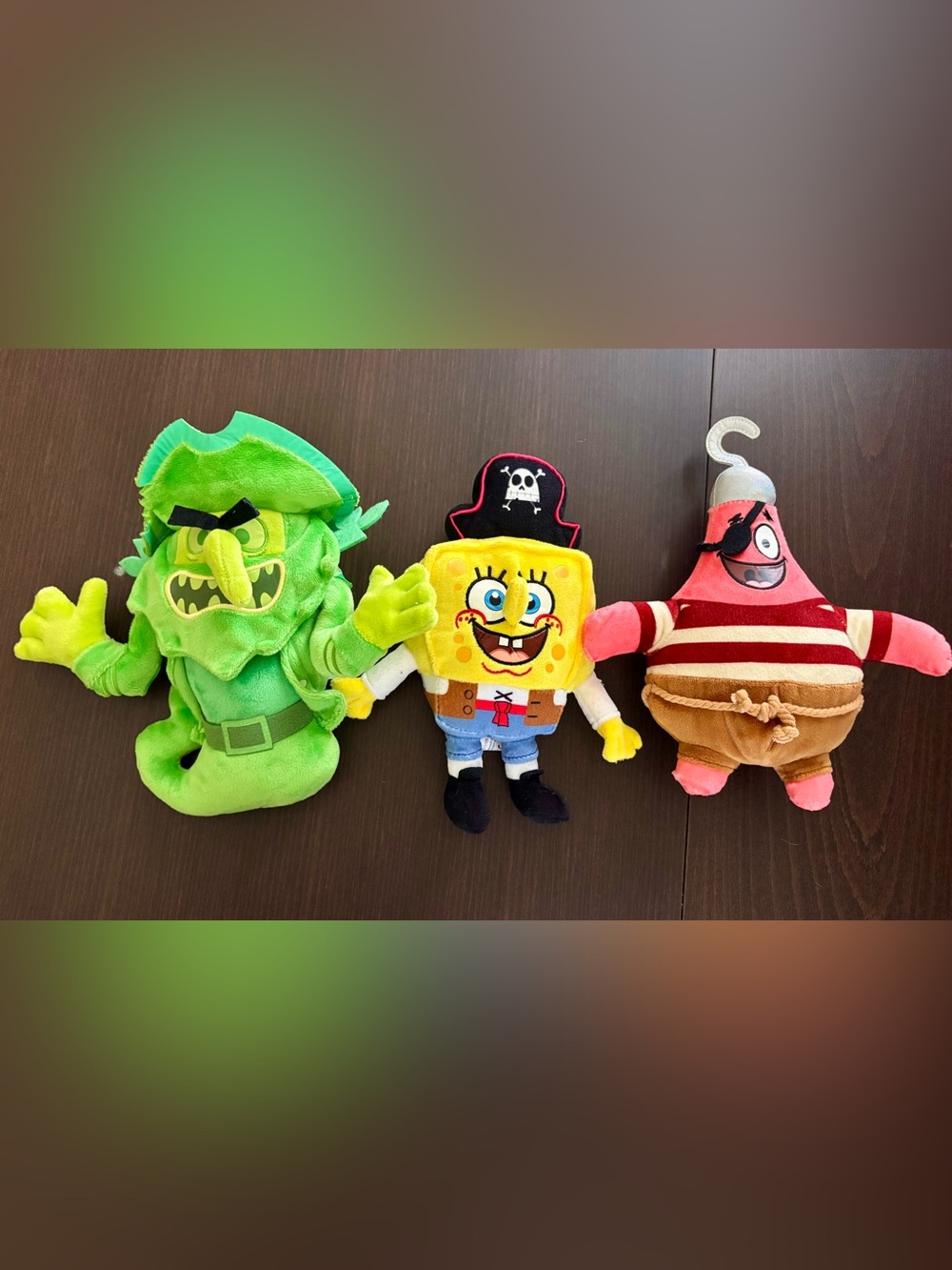 3 SpongeBob plush characters